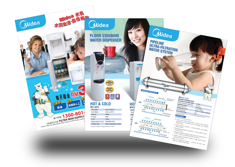 product leaflet design