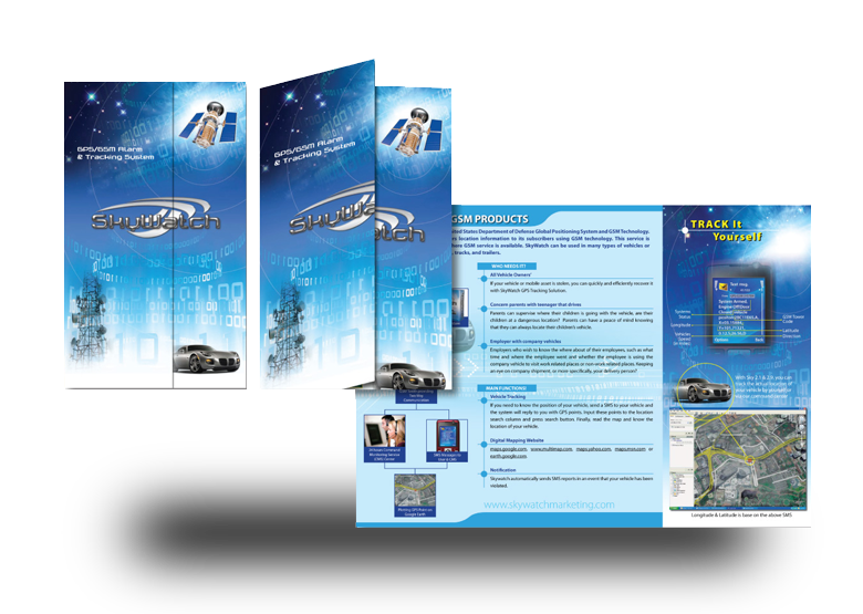 product leaflet design